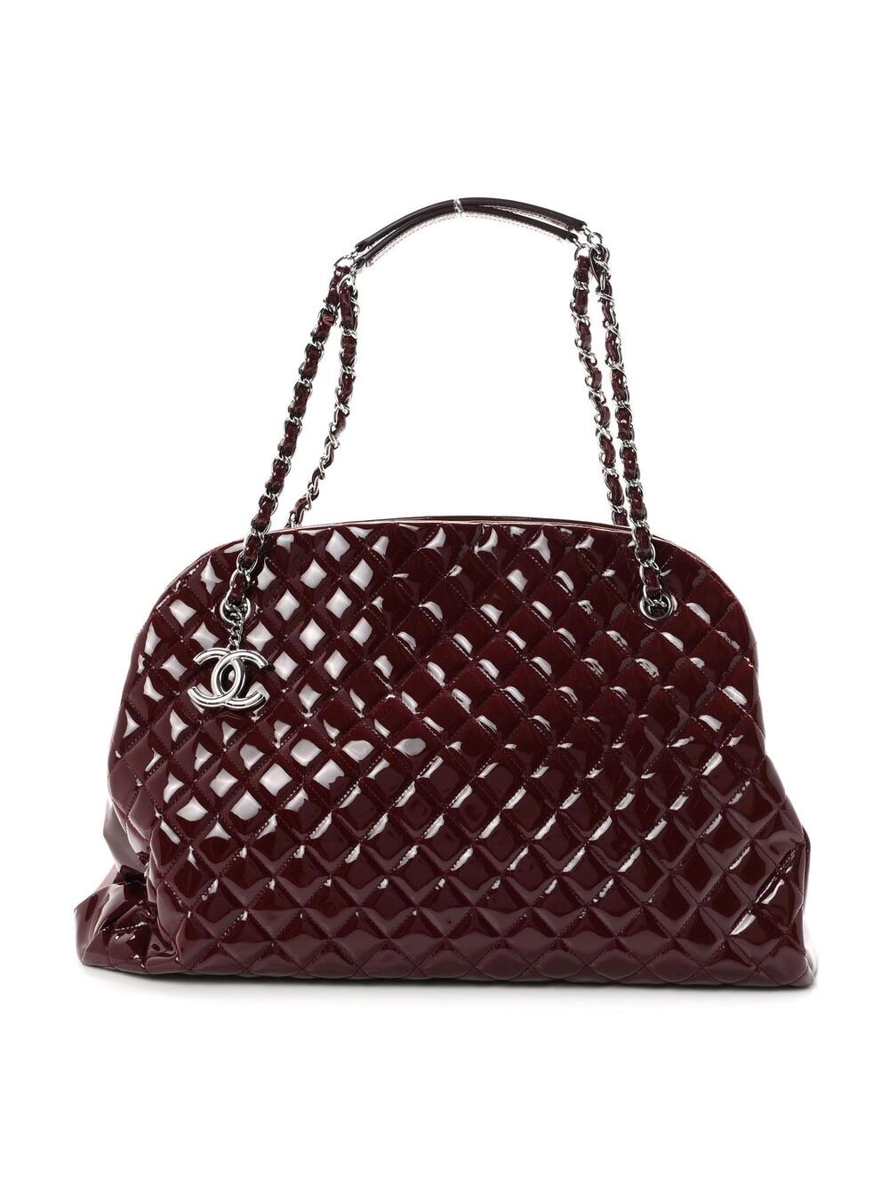 Chanel Patent Quilted Maxi Just #359153C14B